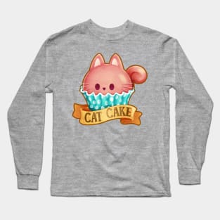 Cupcake Cat Long Sleeve T-Shirt